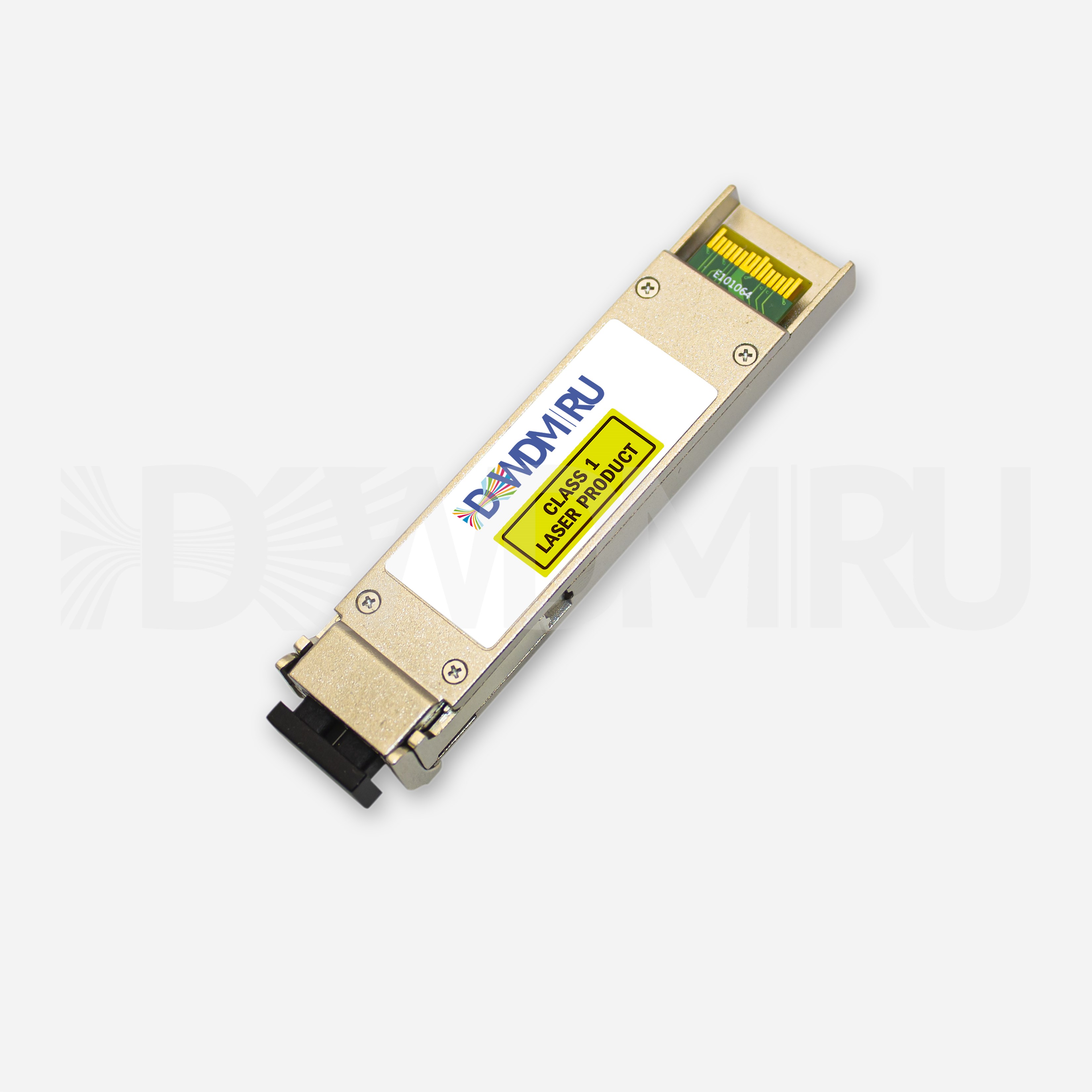 Оптический XFP модуль двухволоконный одномодовый 10Гб/с, DWDM, 80km, 2xLC, CH61 - ДВДМ.РУ (DSO-28-6D61)